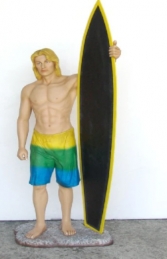 Surfer Boy Life-size (JR DS) - Thumbnail 01
