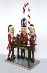 Three Elves in Santa's Workshop JR HX - Thumbnail 01