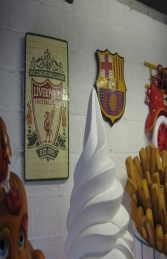 Liverpool F.C. Mosaic Football Sign (JR 2654) - Thumbnail 02