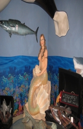 Mermaid Statue on Rock (JR FSC1031) - Thumbnail 01