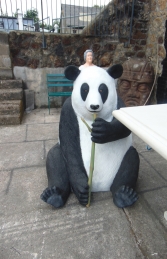 Panda Bear Bench (JR R-278) - Thumbnail 01