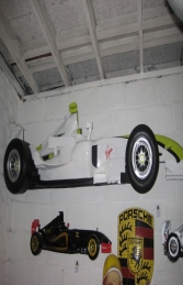 Racing Car Wall Decor - Brawn 9ft (JR DF6332B) - Thumbnail 01