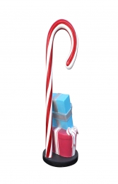 CANDY CANE WITH GIFT BOXES BASE - JR S-181 - Thumbnail 03