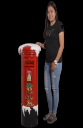 Santa's Mailbox 100cm - Red (JR 180031R) - Thumbnail 01
