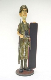 Soldier with Menu Board - British 5.5ft (JR 1885)	 - Thumbnail 01