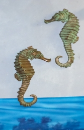 Seahorse (set of 2) 24" Hanging (JR 140054) - Thumbnail 01