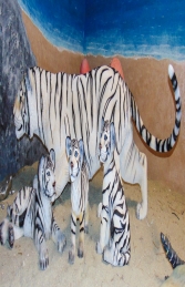 Tiger Cub Lying down - Siberian White (JR 110122) - Thumbnail 03