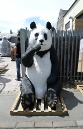Panda Sitting Jumbo (JR 160039) - Thumbnail 01