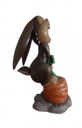 Rabbit with carrot - Comic (JR C-106) 