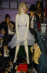Marilyn Monroe Dress with electic fan Life-size (JR 2208) 
