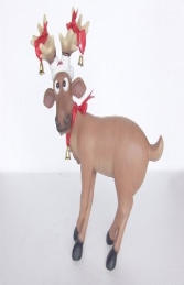 Funny Reindeer standing on crossed legs (JR 2318)