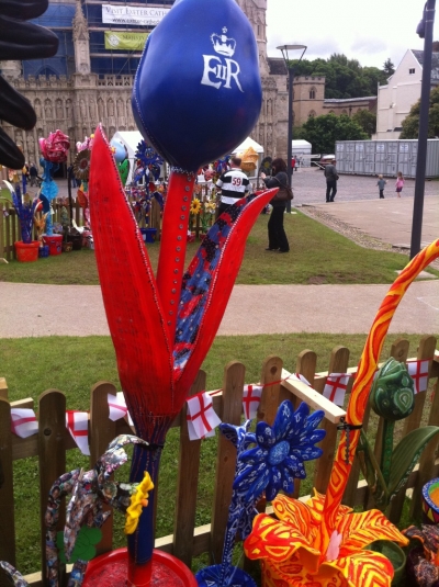 THE "MAJESTY" FLOWER FESTIVAL - EXETER CATHEDRAL