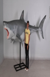 Shark Great White 12ft w/stand (JR 100072) - Thumbnail 02
