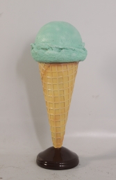 Standing Ice Cream Small - Mint Green 3ft (JR 130017m) - Thumbnail 02
