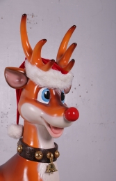 REINDEER FUNNY ON STAND - JR 160252 - Thumbnail 02