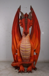 Dragon-sitting -orange - JR 170237O - Thumbnail 01