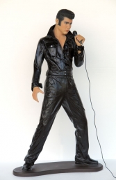 Elvis Style Singer Standing with Microphone 6ft (JR 2766)	 - Thumbnail 01