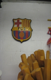 Barcelona F.C. Mosaic Football Sign (JR 2655) - Thumbnail 03