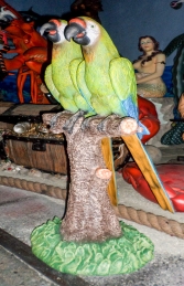 Green Macaw Pair 3ft (JR BD-1001) - Thumbnail 02