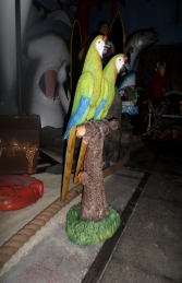 Green Macaw Pair 3ft (JR BD-1001) - Thumbnail 01
