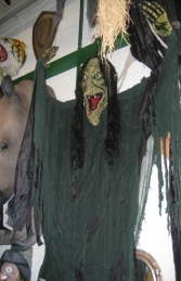 Evil Witch Hanging Head - 7ft (JR 7530-7) - Thumbnail 02