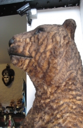 Grizzly Bear with Fur 7ft Tall (JR 2574-F) - Thumbnail 02
