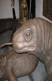 Komodo Dragon in Bronze 11ft Long (JR 080121B) - Thumbnail 02