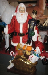 Santa Claus with Gifts - 6ft (JR 2174) - Thumbnail 01