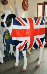 Union Jack Cow life-size (JR 1634UJ) - Thumbnail 01