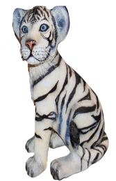 Tiger Cub sitting down - Siberian White (JR 110123) - Thumbnail 01