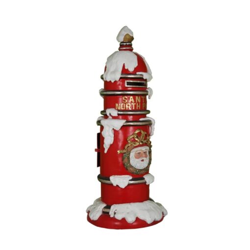 NORTH POLE MAILBOX WITH SNOWMAN JR S-026 - Image 6