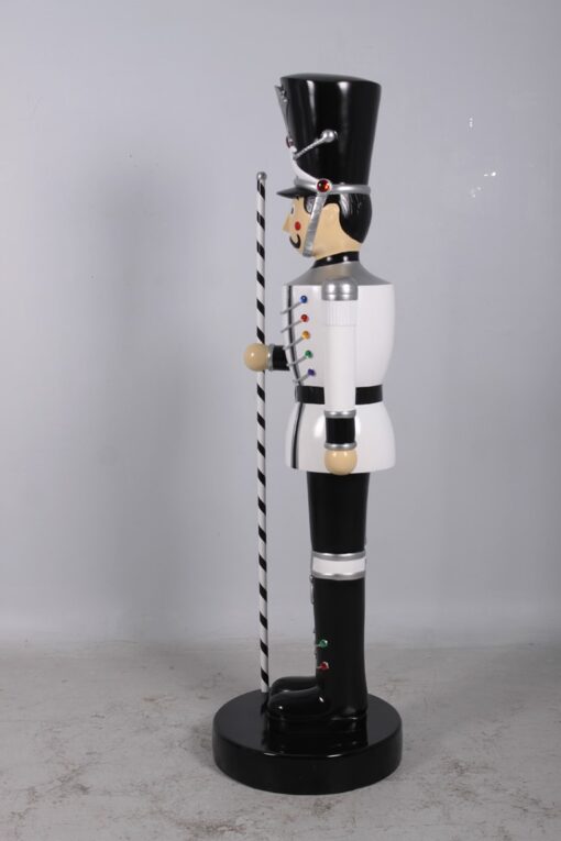 TOY SOLDIER WITH BATON 6.5FT - JR 140006 BATON IN RIGHT HAND - Image 10