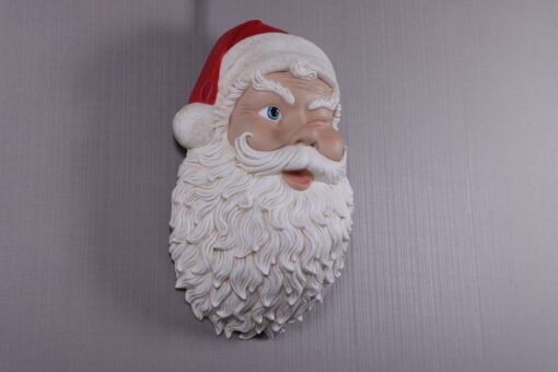 SANTA HEAD WALL PLAQUE JR 210223 - Image 3