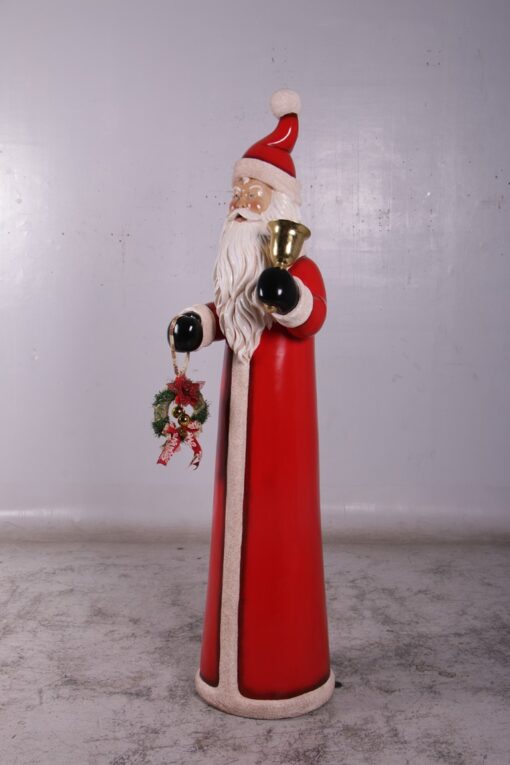 SANTA WITH BELL AND WREATH JR 160156 - Image 2