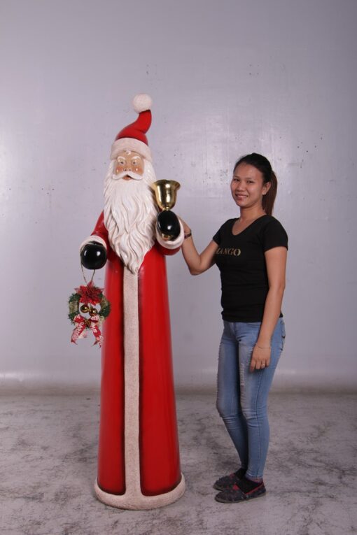 SANTA WITH BELL AND WREATH JR 160156 - Image 7