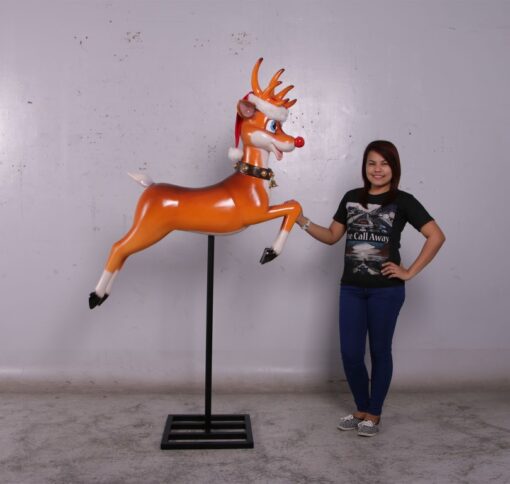 FUNNY REINDEER ON BASE JR 160252 - Image 3