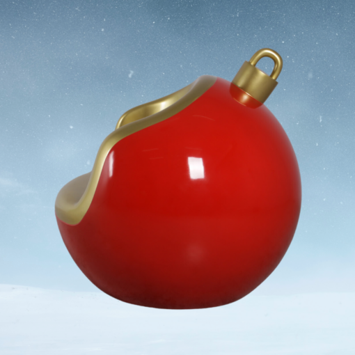 CHRISTMAS BALL SEAT BAUBLE JR 170115 - Image 3