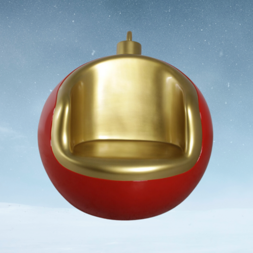 CHRISTMAS BALL SEAT BAUBLE JR 170115