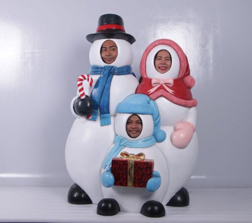 SNOWMAN FAMILY PHOTO OP JR 190148 - Image 4
