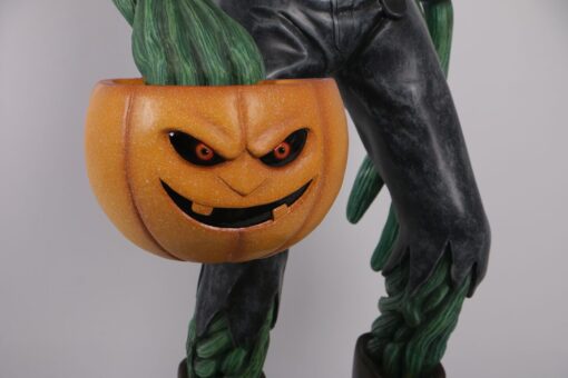 SCARY PUMPKIN MAN WITH CANDY HOLDER JR 200009 - Image 3