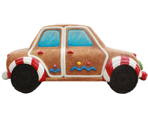 GINGERBREAD COOKIE CAR JR S-213 - Image 2