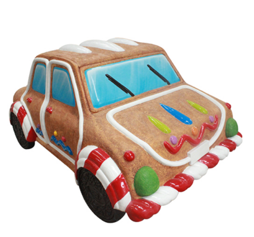 GINGERBREAD COOKIE CAR JR S-213