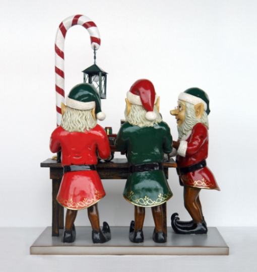 ELVES IN SANTA'S WORKSHOP JR HX - Image 3
