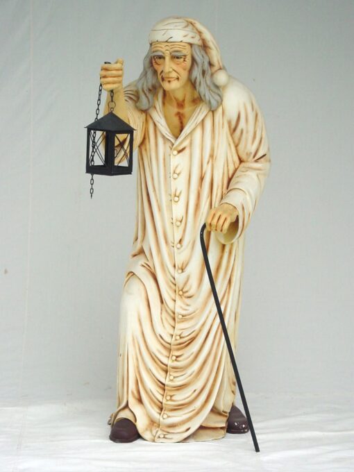 OLD MAN WITH LANTERN JR 724 - Image 2