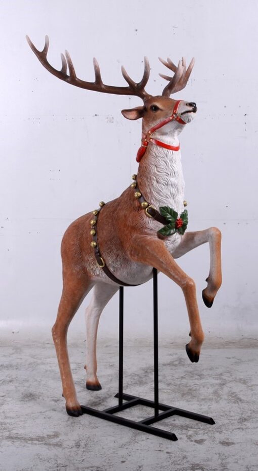 REINDEER REARING ON STAND JR 140002 - Image 3