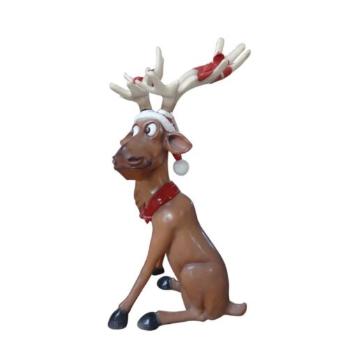 FUNNY REINDEER WITH ROPE JR S-010 - Image 3
