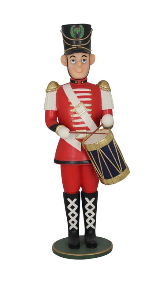 TOY SOLDIER WITH DRUM 8FT - JR S-030