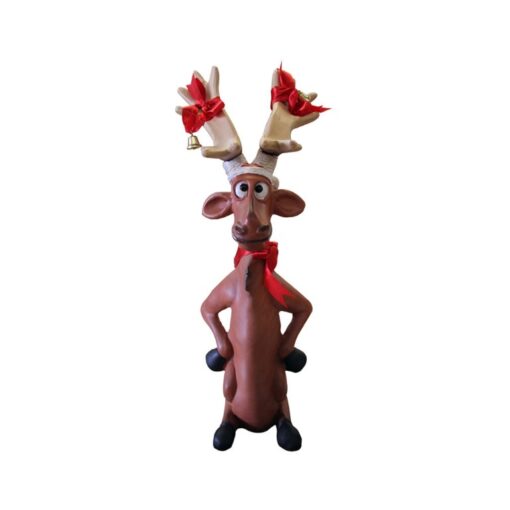 FUNNY REINDEER SITTING UP JR S-033