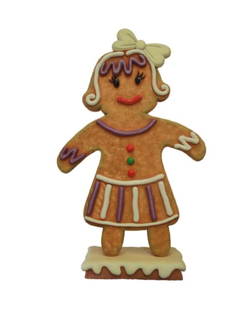GINGERBREAD MAMA WITH BASE JR S-049