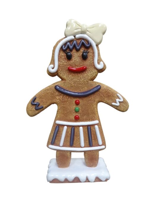 MINI GINGERBREAD MAMA WITH BASE JR S-094